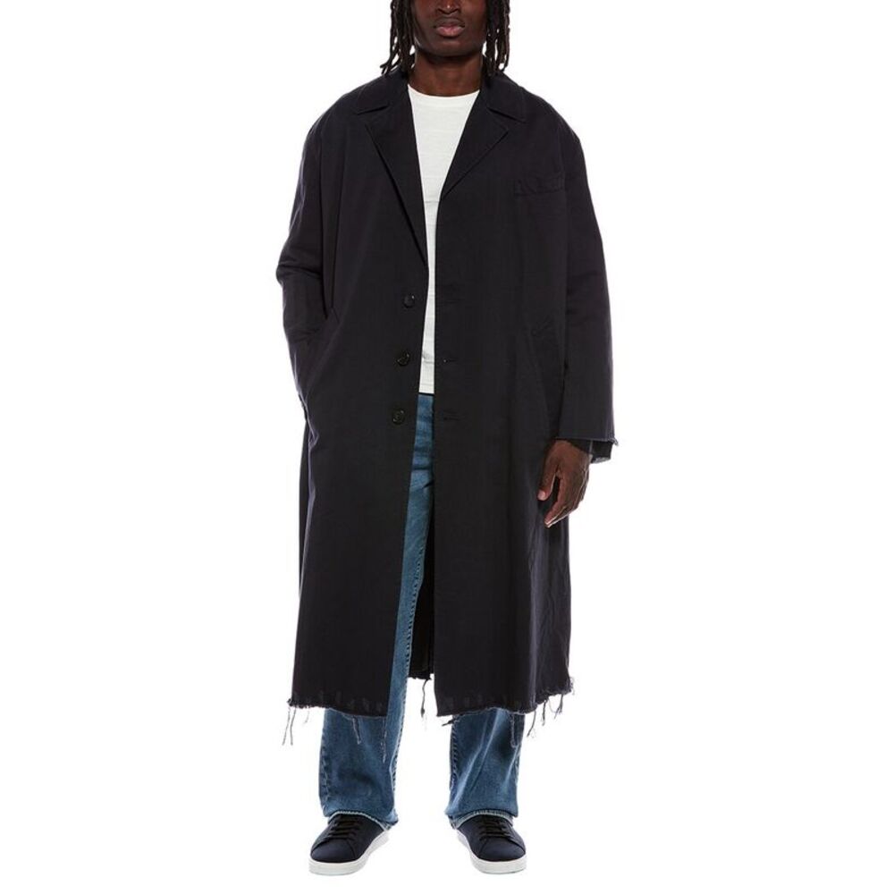 Palm Angels Mens  Coat, Navy